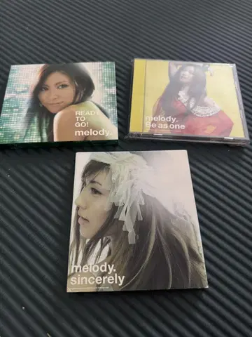 melody. 앨범 세트 3장 DVD 포함 2장