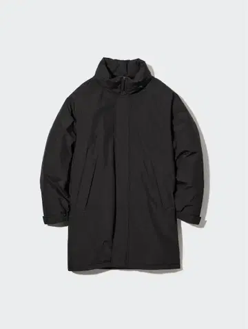 유니클로 방풍 패딩 코트 XL 블랙
