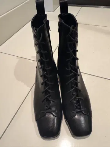 FABIO RUSCONI 레이스업 숏부츠 새상품