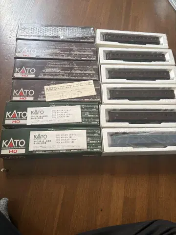 KATO HO 게이지 양 세트 중고 6량