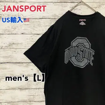 T438 [ US 수입 ] 잔스포츠 셔츠 블랙 계열 men's [ L ]