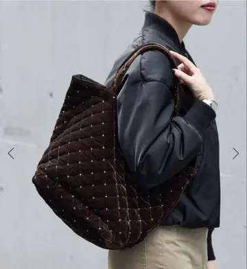 IENA / MALUS 마스 별주 TOTE BAG 토트백 브라운