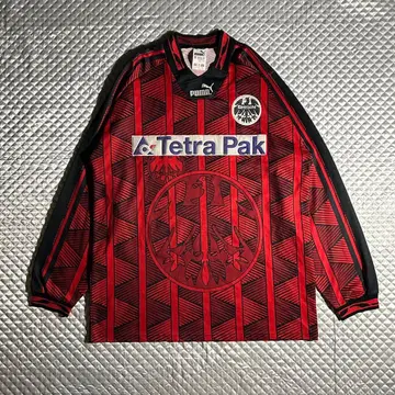 VINTAGE 90s 1995-96 프랑크푸르트 유니폼 축구