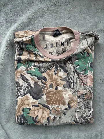 JUEM 카모플라쥬 반팔 T셔츠 plum vintage byjuemi