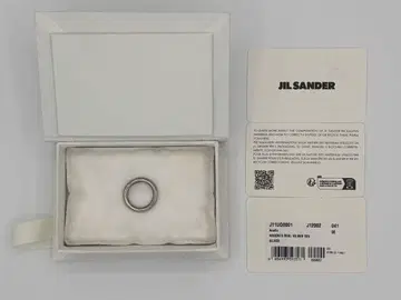 [ JIL SANDER ] 클래식 링 실버