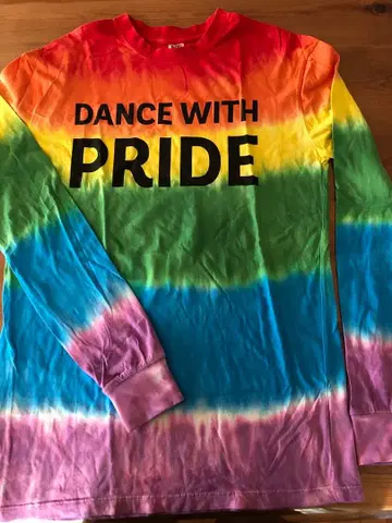 ZUMBA DANCE WITH PRIDE 타이 다이 티셔츠