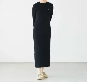 라코스테 리브 니트 드레스 원피스