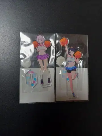 호타 리카 신죠 아카네 아크릴 스탠드 2체 세트 미개봉 그리드맨