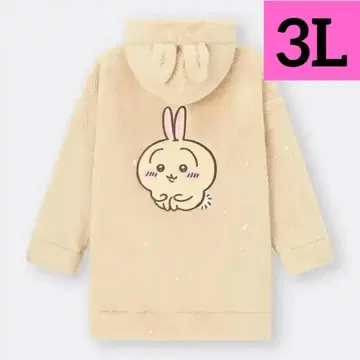 마쉬멜로우 필 라운지 후드티 GU 치이카와 (먼작귀) 토끼 XXL