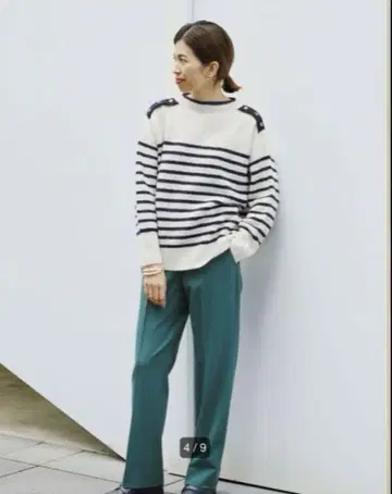 IENA LA BOUCLE 스트레치 트윌 이지 슬랙스