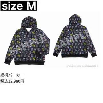 신칸센 변형 로봇 신카리온 Z 올 패턴 후드티 M 사이즈