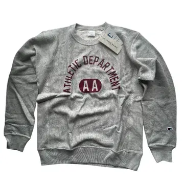 챔피온 REVERSEWEAVE 2단 염색 프린트 맨투맨 새상품 L