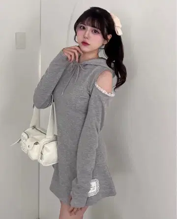 OLIVE des OLIVE 후드티 원피스