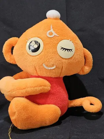 다코짱 타카라 2001 봉제 인형 오렌지 레어