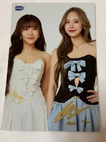 junemewnich 친필 사인 엽서 GMMTV FANIVAL
