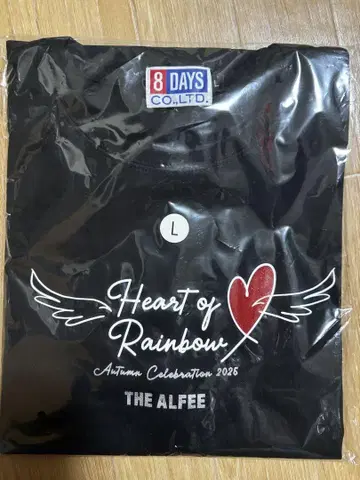 THE ALFEE 2025 가을 투어 T셔츠 L 사이즈