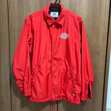 [새상품급] Dickies 자켓 빨간색 레드 무지 S