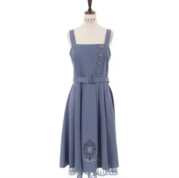 axes femme 열쇠 자수 점프 스커트