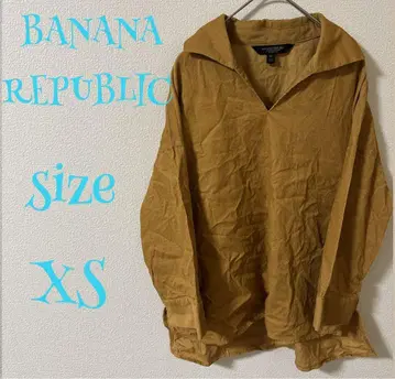 BANANA REPUBLIC 긴팔 셔츠 XS 브라운