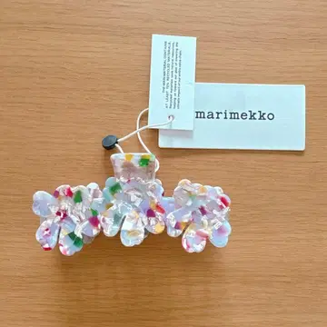 새상품 마리메꼬 Mini Unikko hair clip 멀티 컬러