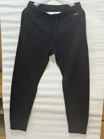 BAKUNE 블랙 스웨트 팬츠 M