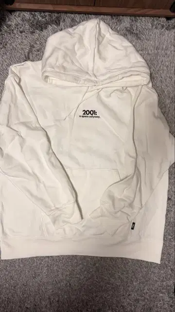 2001 스페이스 오디세이 GU 후드티 XL 화이트