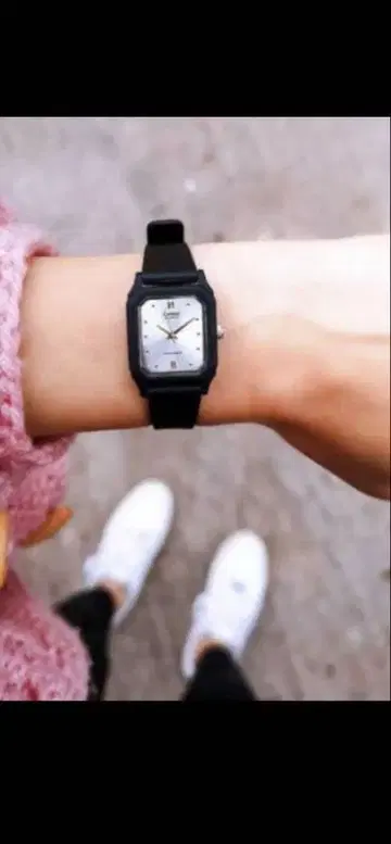 lq142e-7a 새상품/신형 배터리 CASIO 블랙 실버
