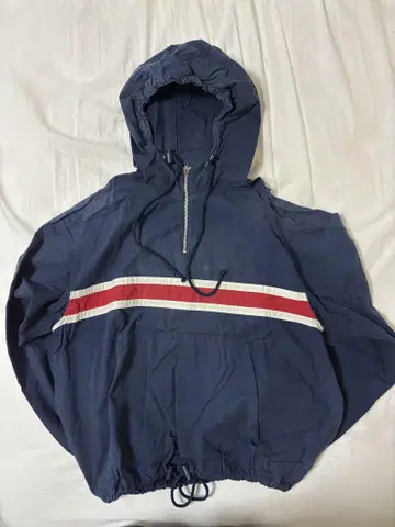 She's a Girl 네이비 코튼 아노락