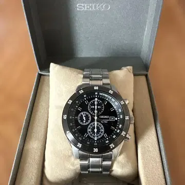 SEIKO 크로노그래프 손목시계 작동 불명
