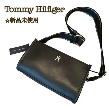 [ 새상품 ] 타미힐피거 스몰 숄더백 모노 타입 네이비