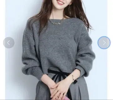 새상품 미사용 택 포함 JUSGLITTY 2WAY 울 캐시미어 풀오버