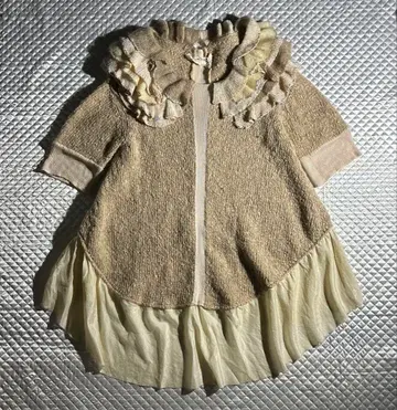 ARCHIVE 노조미이시구로 프릴 니트 드레스 원피스 이소재