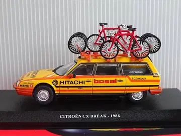 1/43 시트로엥 CX 투르 드 프랑스 1986 서포트 히타치 bosal