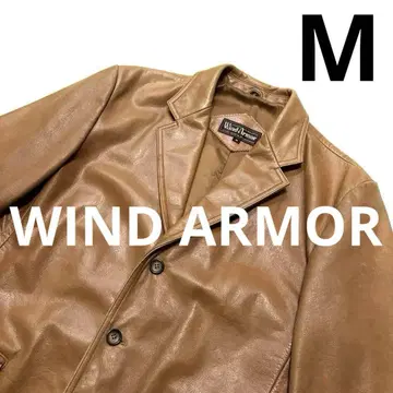 M 천연 가죽 WIND ARMOR 윈드아머 레더 테일러드 자켓