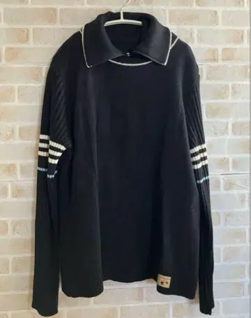 marie claire SPORT 니트 긴팔 베스트 탈부착 가능 L
