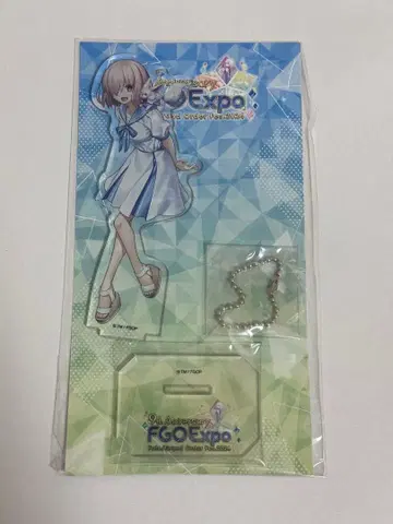 FGO Expo 메인 비주얼 아크릴 마스코트 마슈 키리에라이트