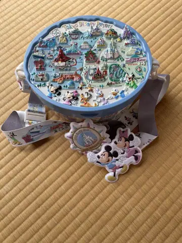 새상품급 디즈니 리조트 팝콘통