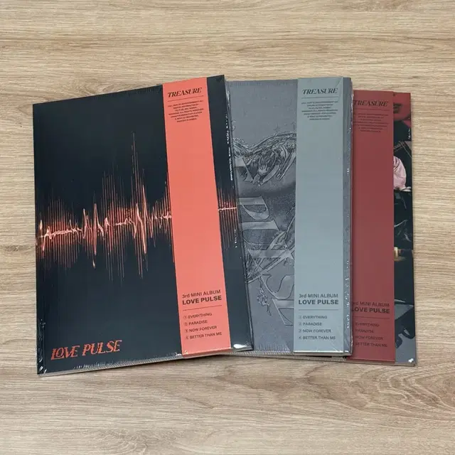 안전결제O 수수료X 트레저 미개봉 러브펄스 love pulse 앨범 세트