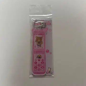 리락쿠마 스토어 한정판 가라케풍 아크릴 키링 17주년 갸루