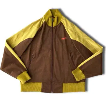vintage puma / 00s 벨로아 트랙 자켓 L
