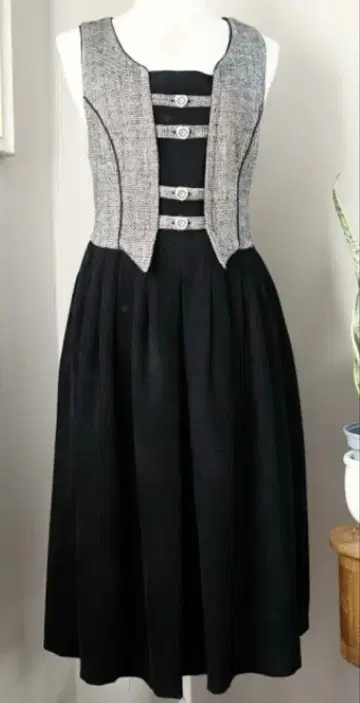 vintage 오버롤 스커트 잔티크 길모아 otoe 즉흥