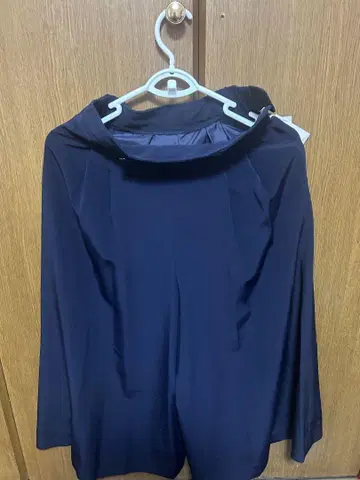 네이비 가우초 팬츠