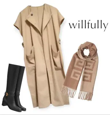 willfully warm touch over size gilet