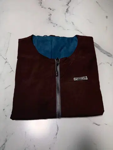 리버서블 자켓 브라운/블루