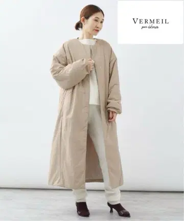 베르메유 파 이에나 프리마로프트 충전솜 코트 베이지