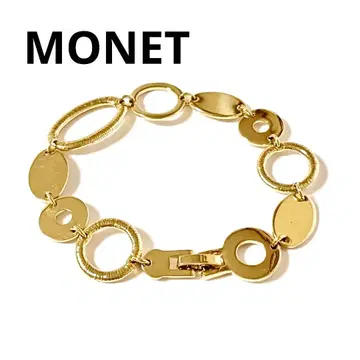 MONET 모네 팔찌 골드 반지 서클 빈티지 경량