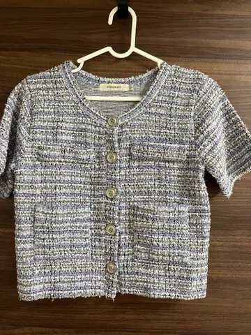 moussy 트위드 가디건