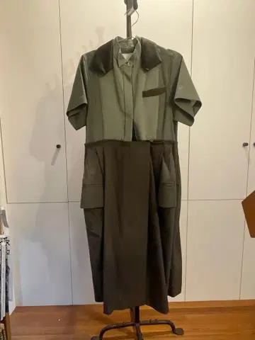 sacai 셔츠 원피스 (샘플)