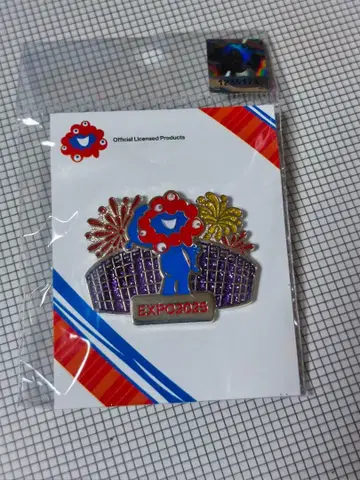 EXP02025 미야쿠미야쿠 대지붕 반지 불꽃놀이 핀 배지