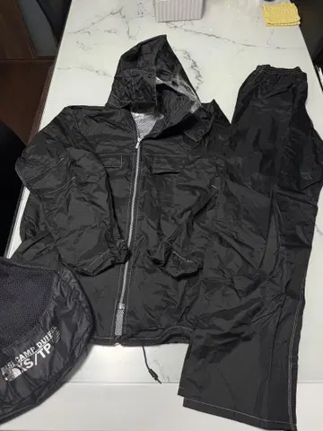 THE NORTH FACE 블랙 우비 세트